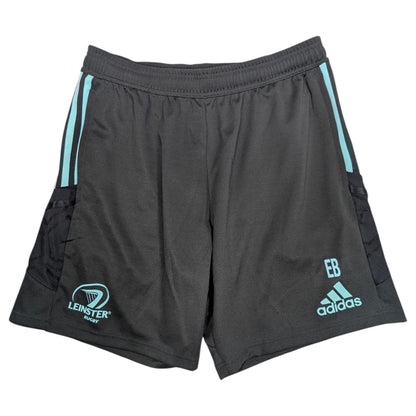  Leinster Player Issue adidas Training Rugby Shorts 2021 Ed Byrne (L) [Very Good]