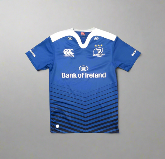 Leinster Rugby  Short Sleeve  Home  Jersey  2015 / 16  Canterbury     Unisex Adults       Bank of Ireland  Leinster Rugby Dublin   SHIRTS V SKINS   