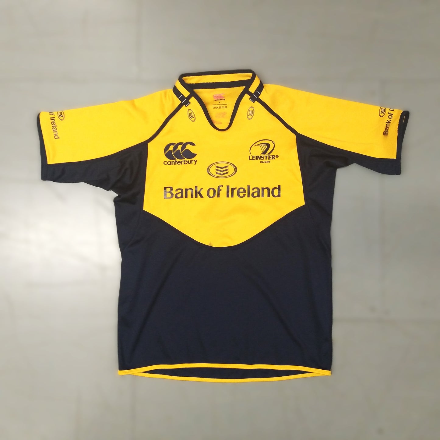 Leinster Rugby  Short Sleeve  Training  Jersey  2013 / 14  Canterbury     Unisex Adults       Bank of Ireland  Leinster Rugby Dublin   SHIRTS V SKINS   