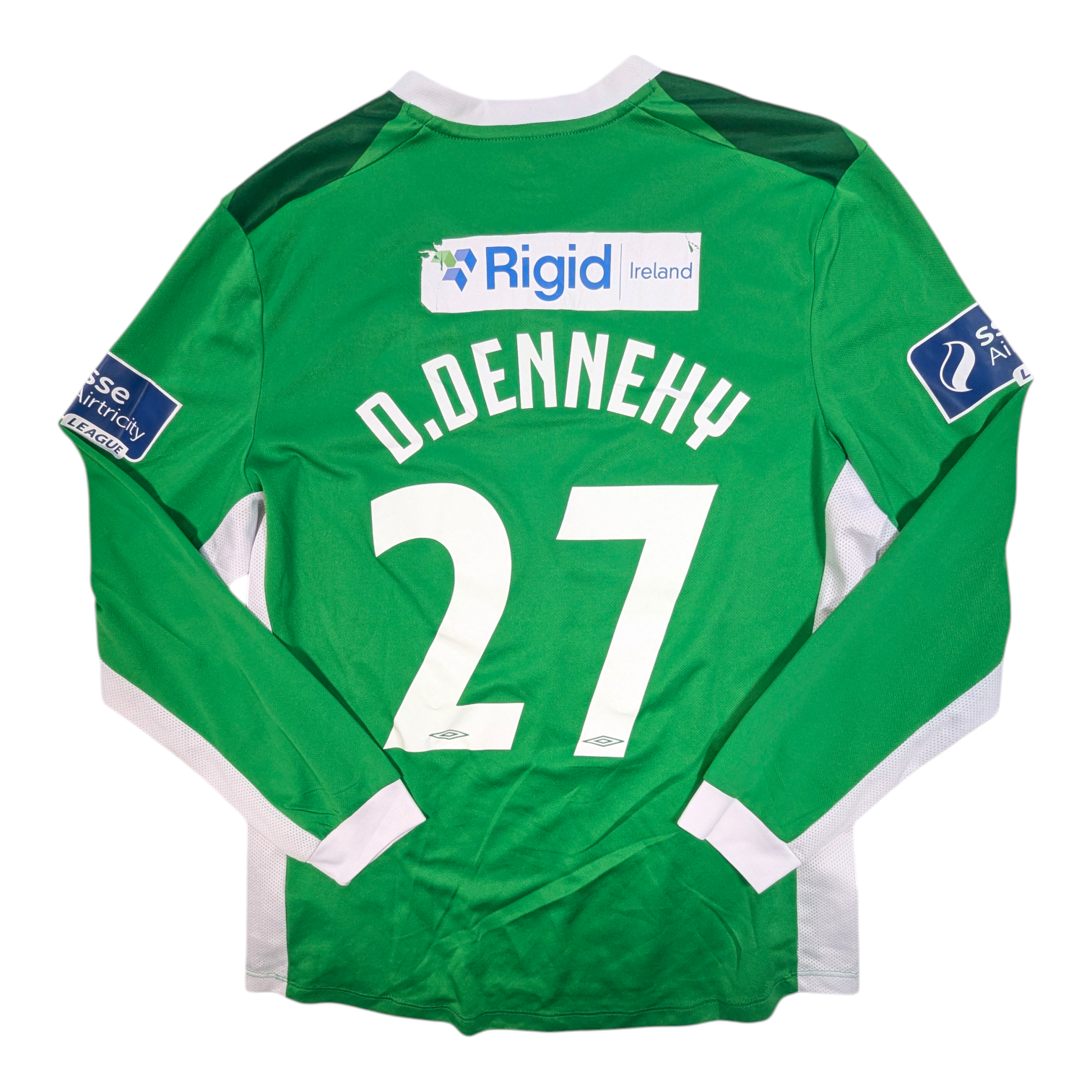  Limerick FC Player Issue Umbro Football Jersey 2018 Dennehy #27 