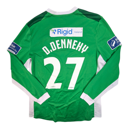  Limerick FC Player Issue Umbro Football Jersey 2018 Dennehy #27 