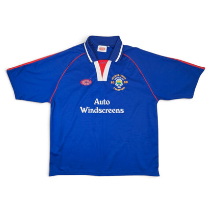 Linfield Bossco Home Football Jersey 2000 (L) [Fair]