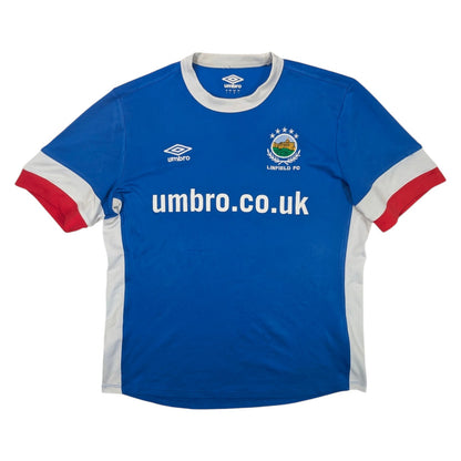 Linfield Player Issue Umbro Home Football Jersey 2016 (L) [Fair]