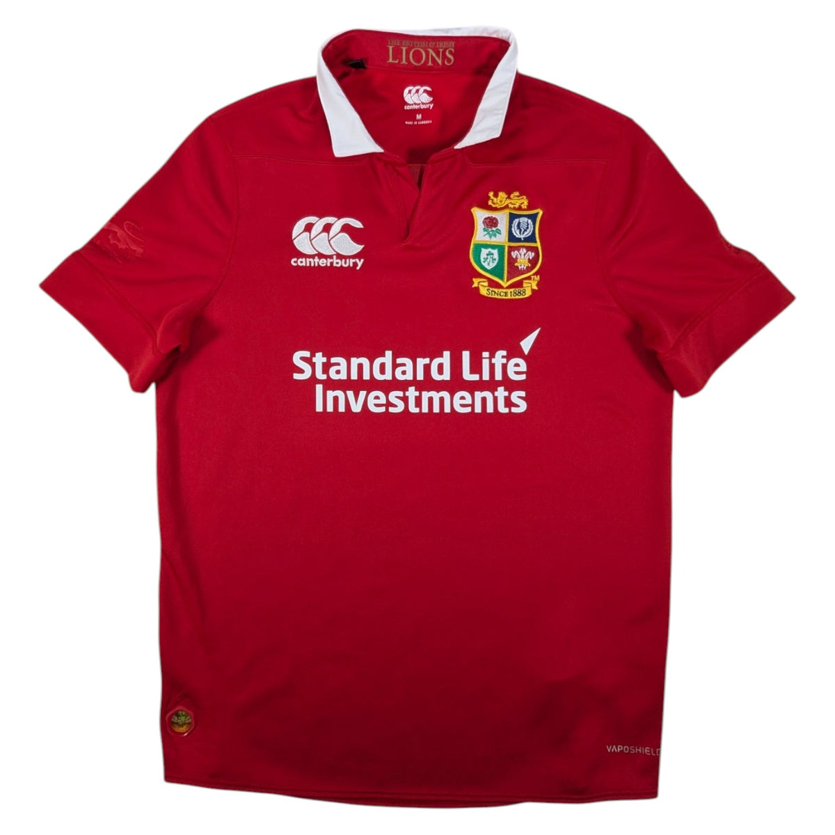 Lions Canterbury Home Rugby Jersey 2017 (M) [Excellent]