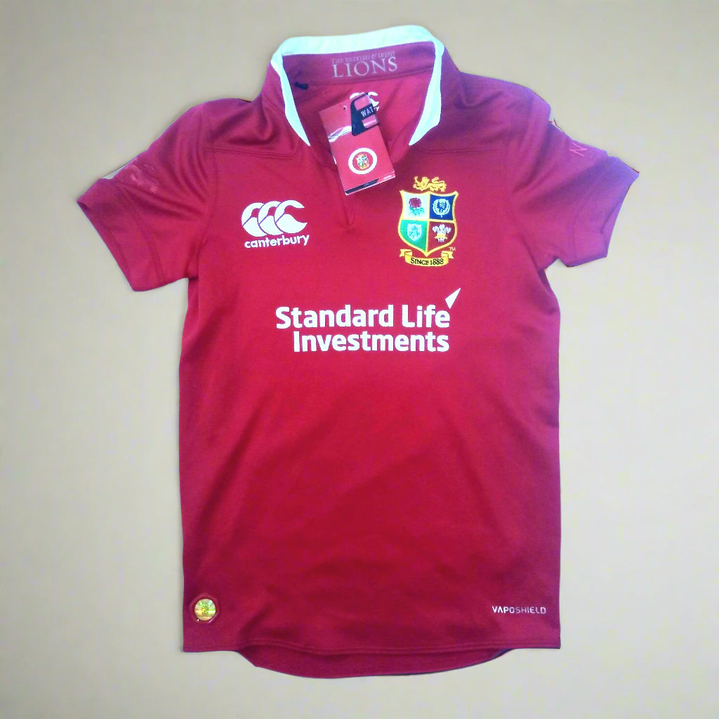 Lions Rugby  Home  Jersey  2017  Canterbury     Kids       Standard Life Investments  SVS1954  