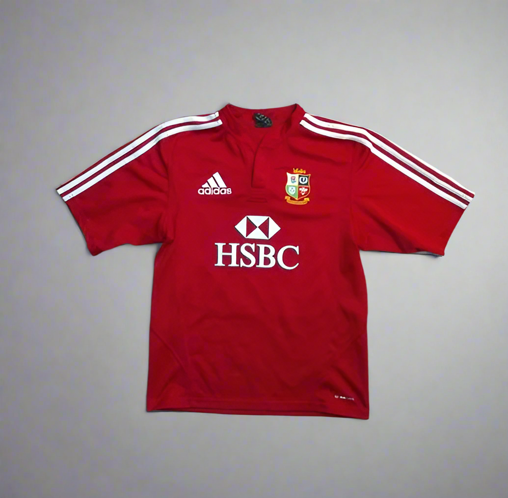 Lions  Rugby  Short Sleeve  Home  Jersey  2009  adidas     Unisex Adults       HSBC  Lions British and Irish  Rugby England Ireland Scotland Wales Tour  SHIRTS V SKINS   