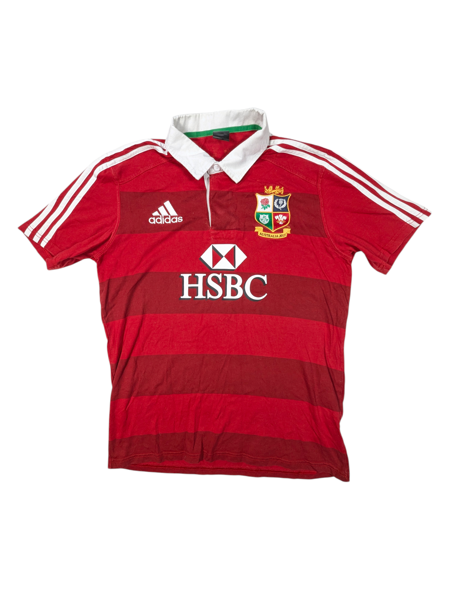 Lions adidas Rugby Polo Shirt 2013 (L) 