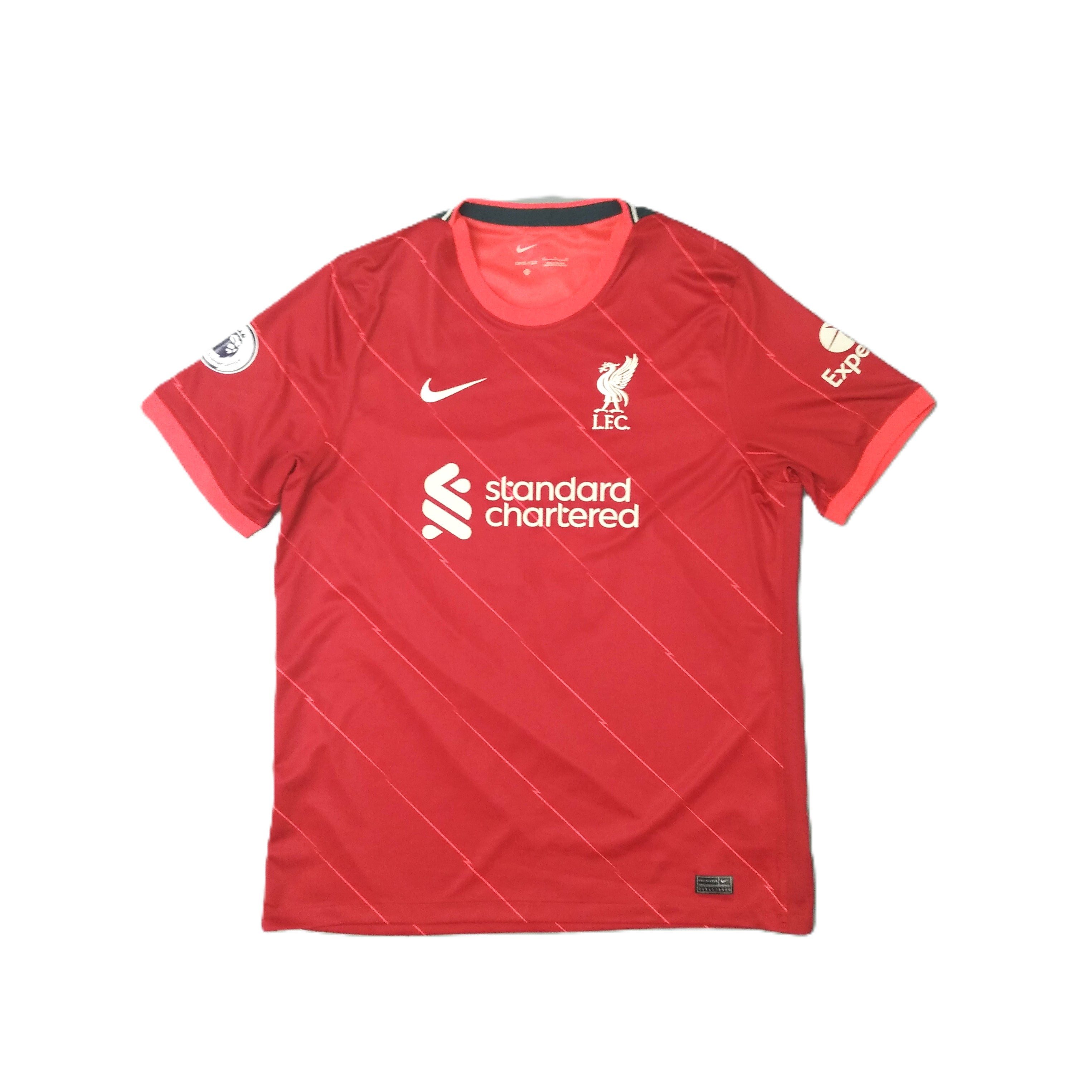 Liverpool FC 2021 22 Football Jersey Nike XL Thiago 6 Excellent SHIRTS V SKINS