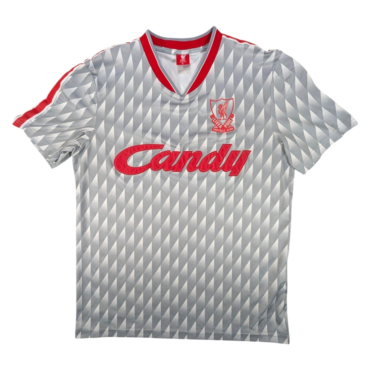  Liverpool LFC Away Football Jersey Retro 1989 (L) [Very Good]