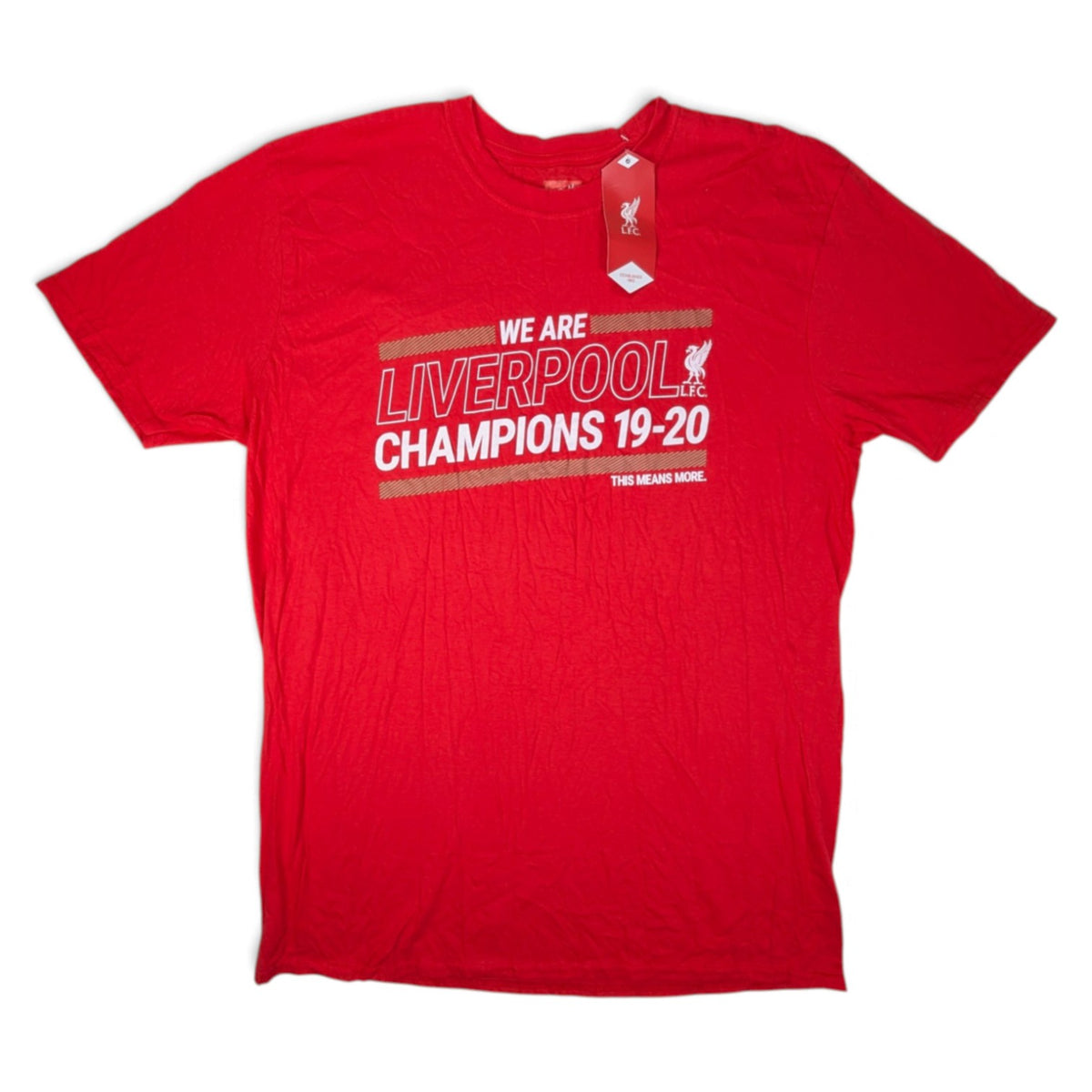 Liverpool LFC Football T-Shirt 2020 Champions 19-20 (XL) [New]