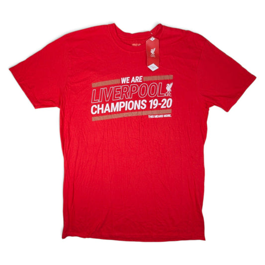 Liverpool LFC Football T-Shirt 2020 Champions 19-20 (XL) [New]