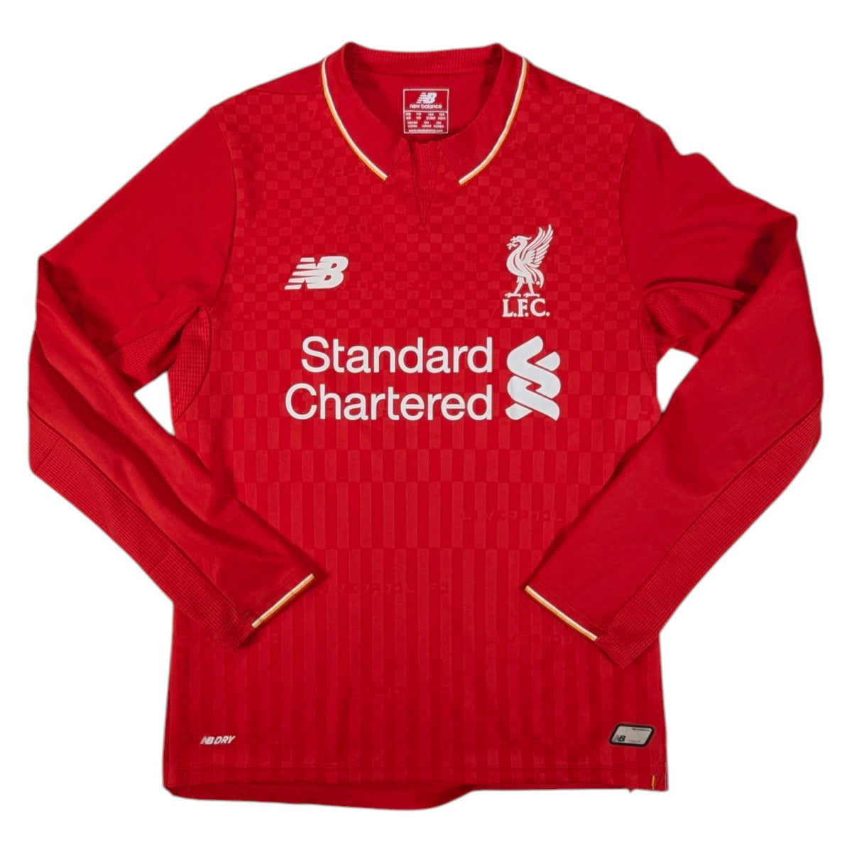 Liverpool New Balance Home Football Jersey 2015 (8-10 Years) [Good]
