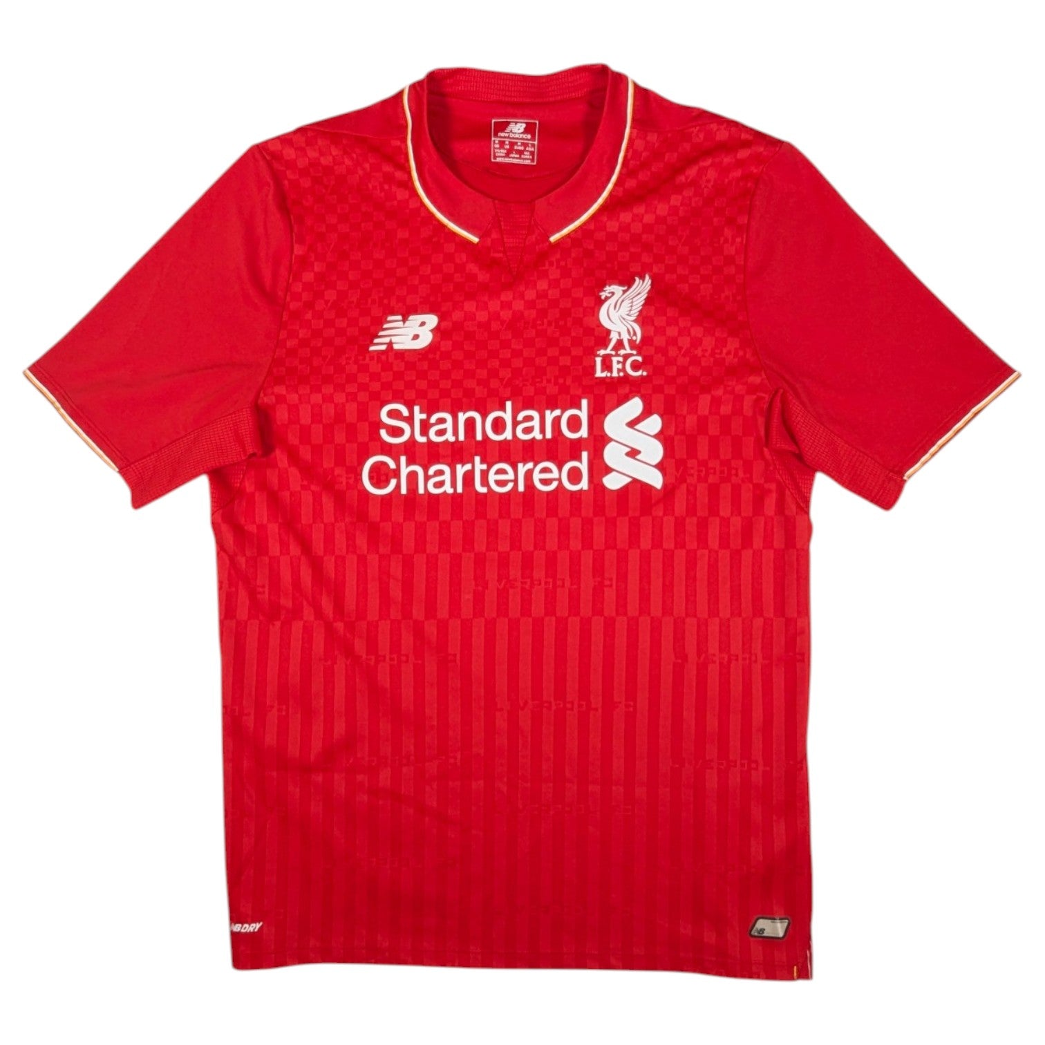Liverpool New Balance Home Football Jersey 2015 (M) [Excellent]