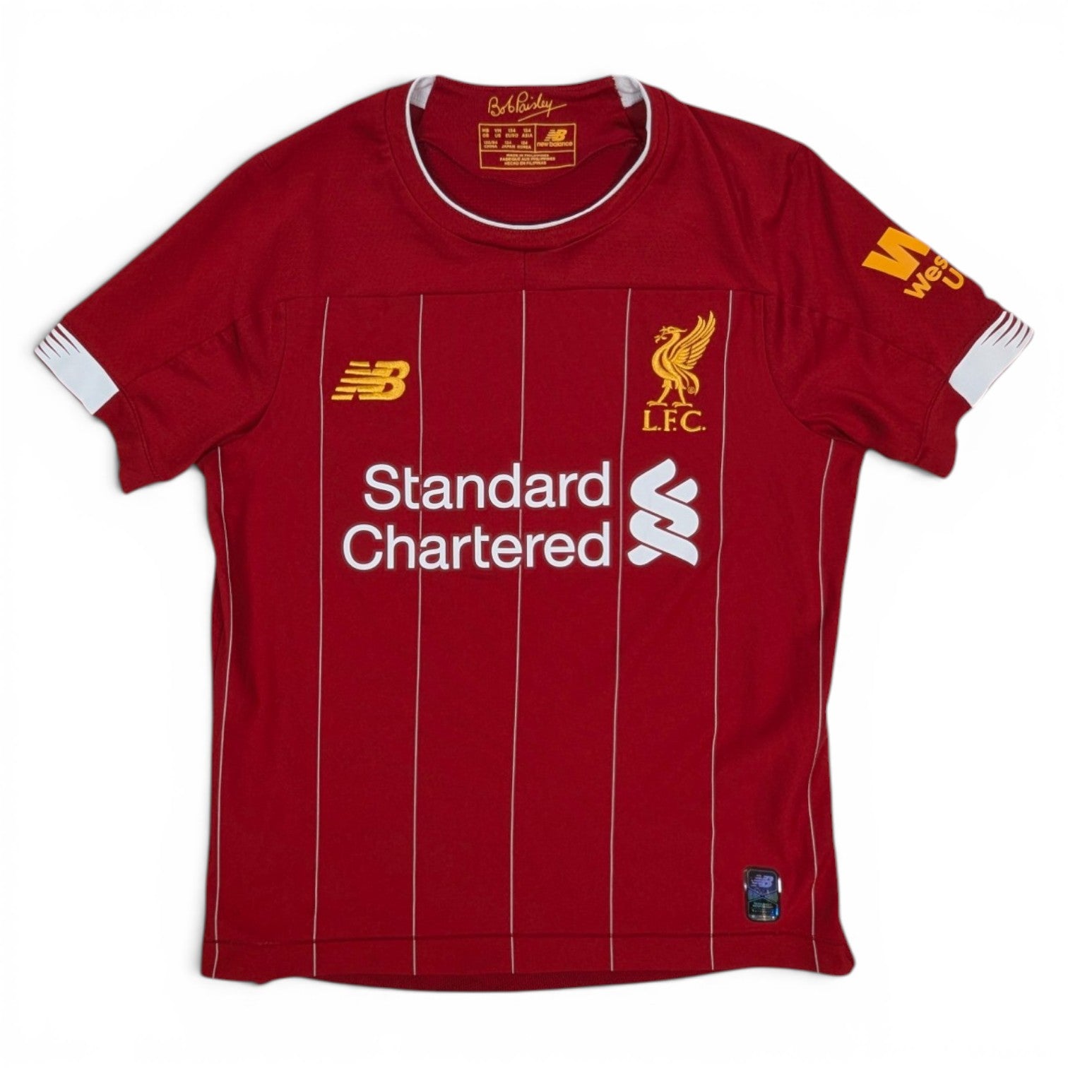 Liverpool New Balance Home Football Jersey 2019 (8-9 Years) 