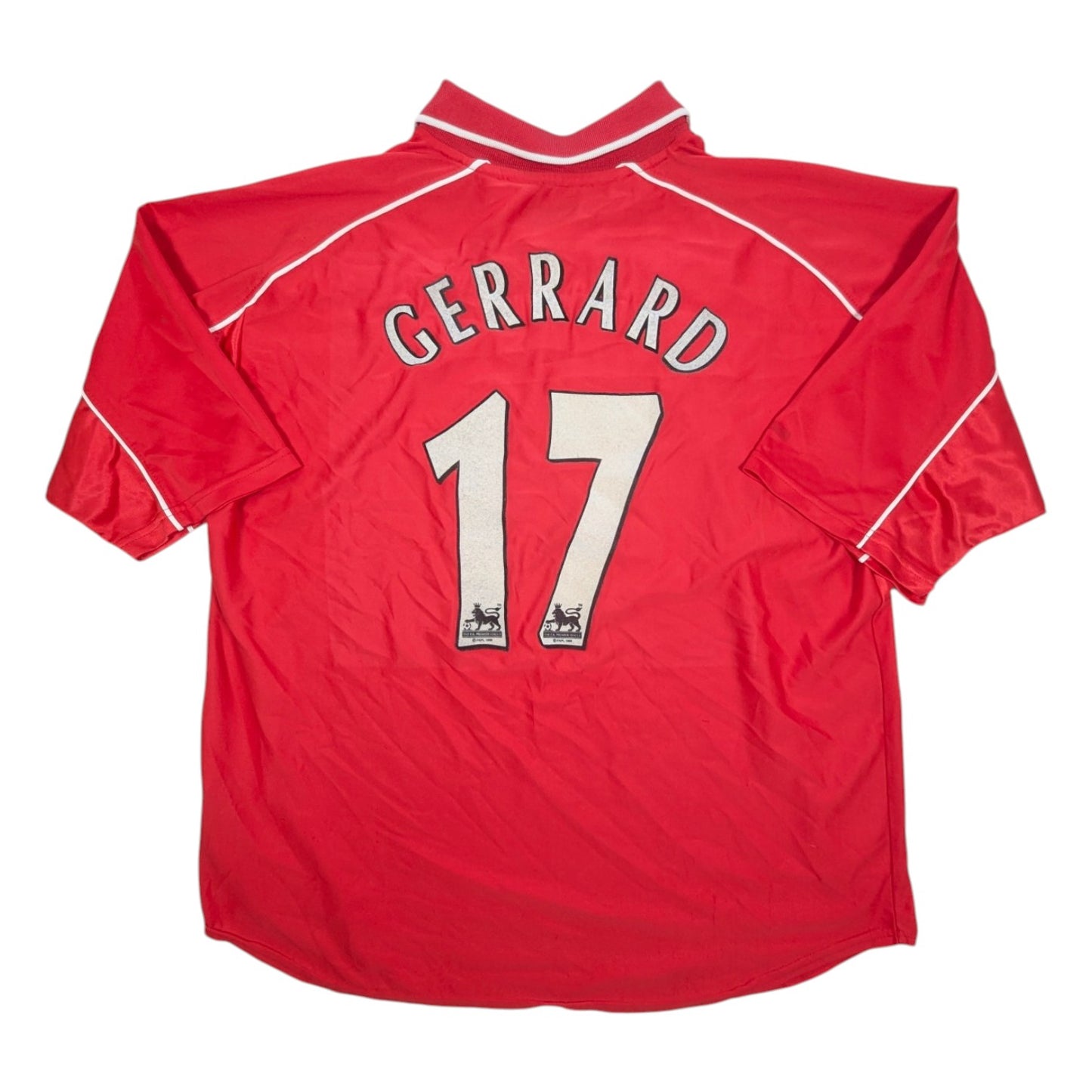Liverpool Reebok Home Football Jersey 2000 Gerrard #17 (2XL)
