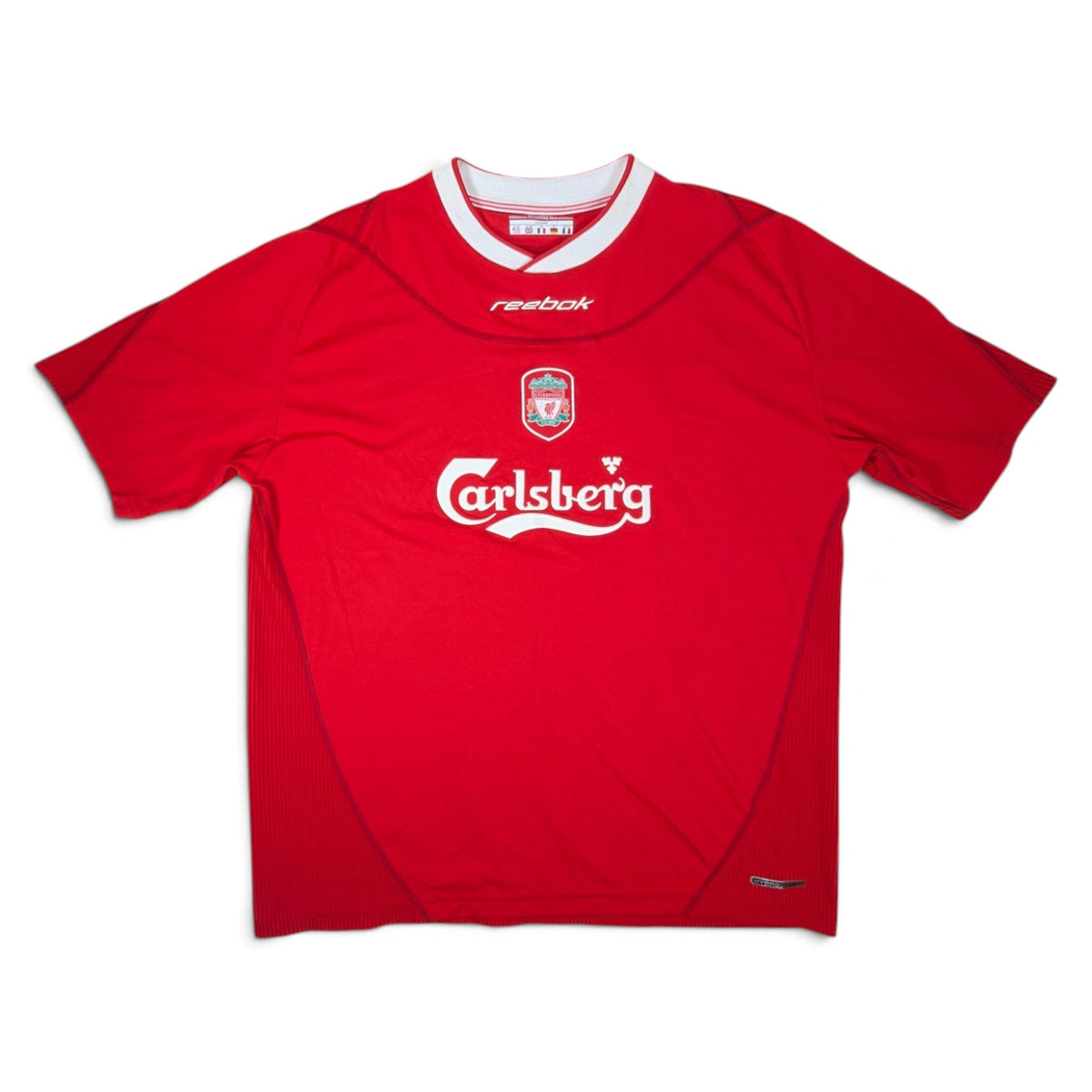  Liverpool Reebok Home Football Jersey 2002 (2XL) [Very Good]