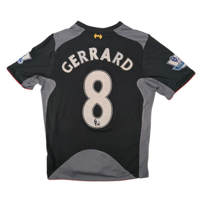 Liverpool Warrior Away Football Jersey 2012 Gerrard #8 (S) [Fair]