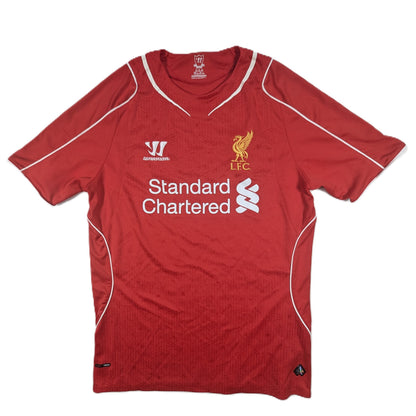  Liverpool Warrior Football Jersey 2014 (M) [Good]