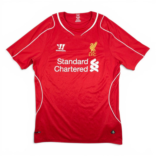 Liverpool Warrior Home Football Jersey 2014 (M)