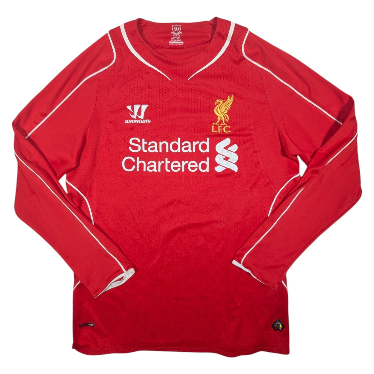  Liverpool Warrior Home Football Jersey 2014 (M) [Fair]
