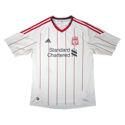 Liverpool adidas Away Football Jersey 2010 (L) [Good]