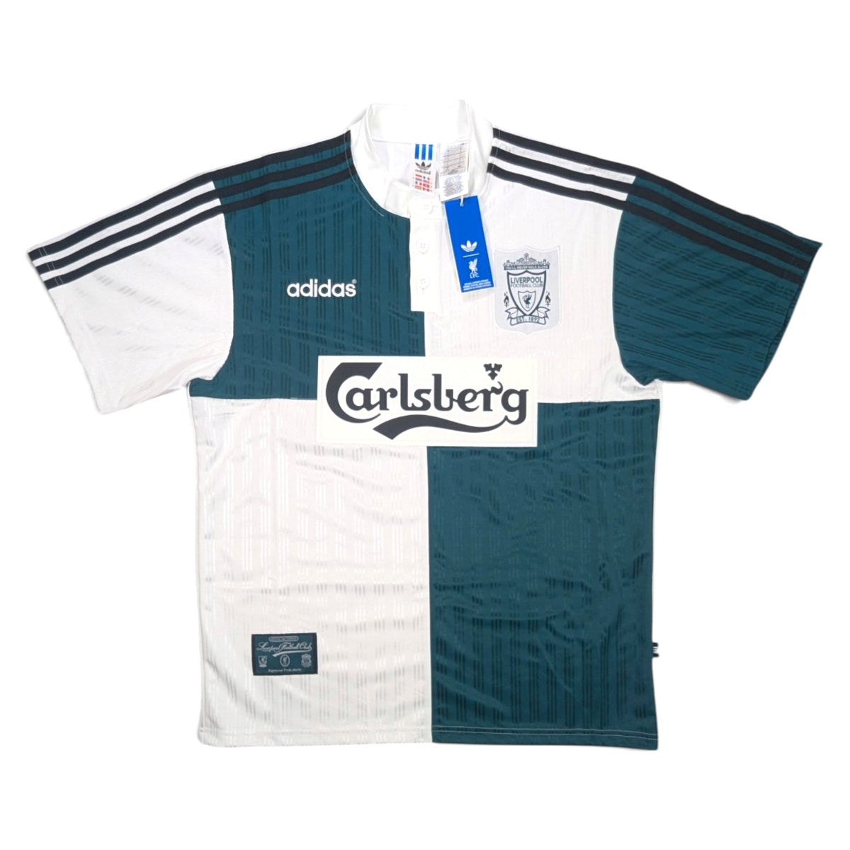 Liverpool adidas Away Football Jersey Retro 95 (L) [New]
