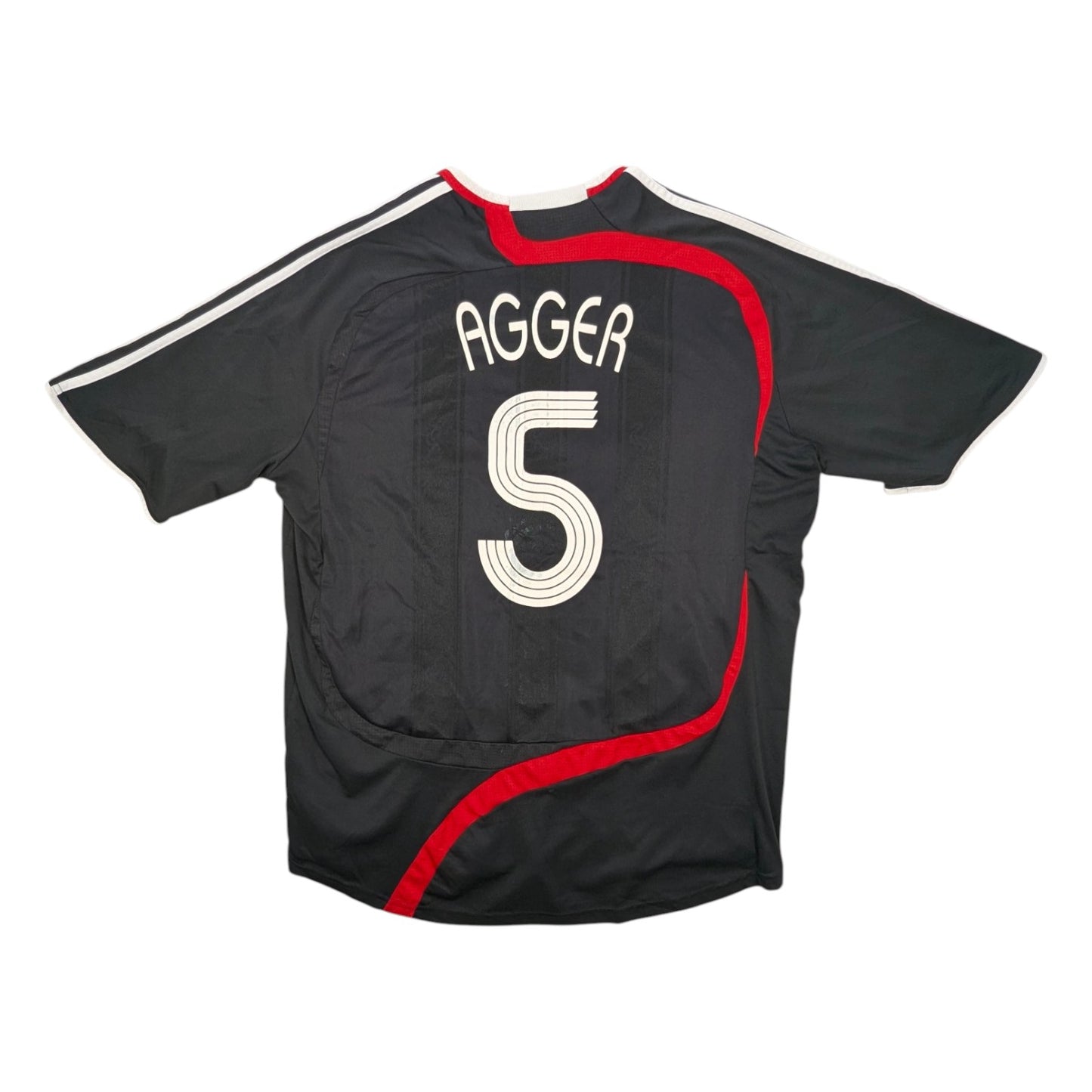 Liverpool adidas Football Jersey 2007 Agger #5 (2XL)