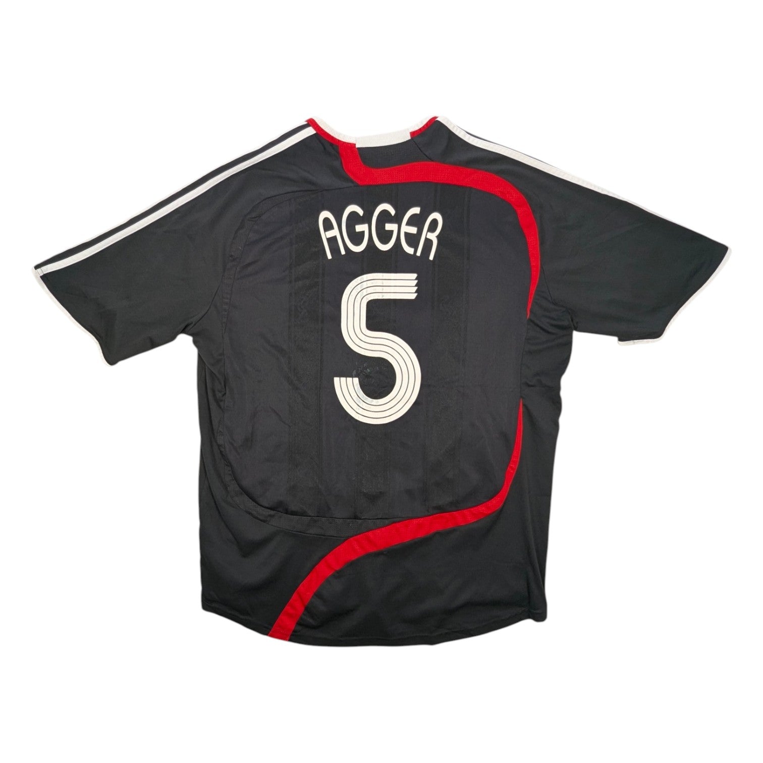 Liverpool adidas Football Jersey 2007 Agger #5 (2XL)