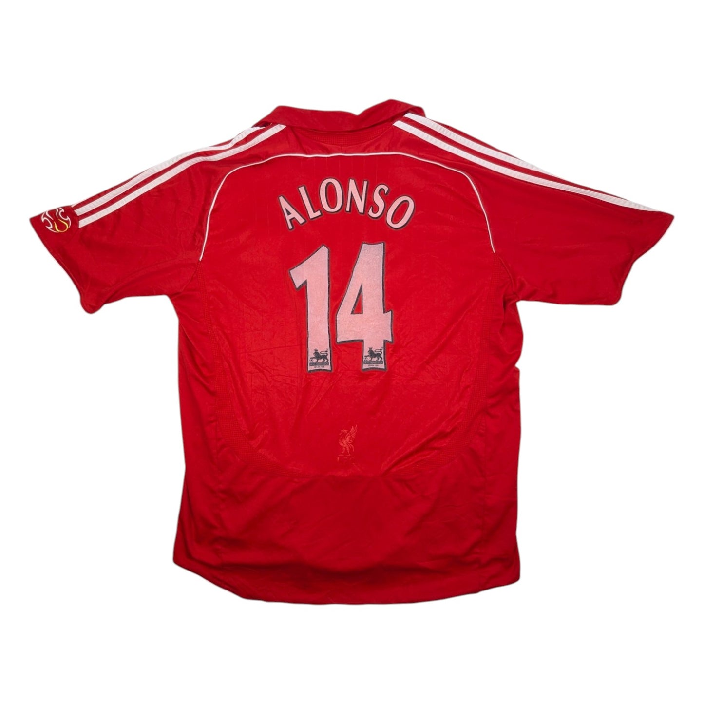 Liverpool adidas Home Football Jersey 2006 Alonso #14 (2XL) 