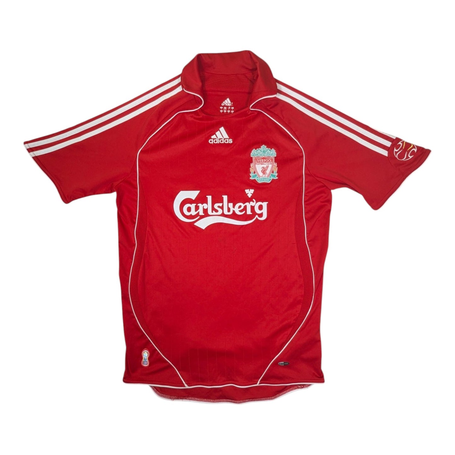 Liverpool adidas Home Football Jersey 2006 (S) [Good]
