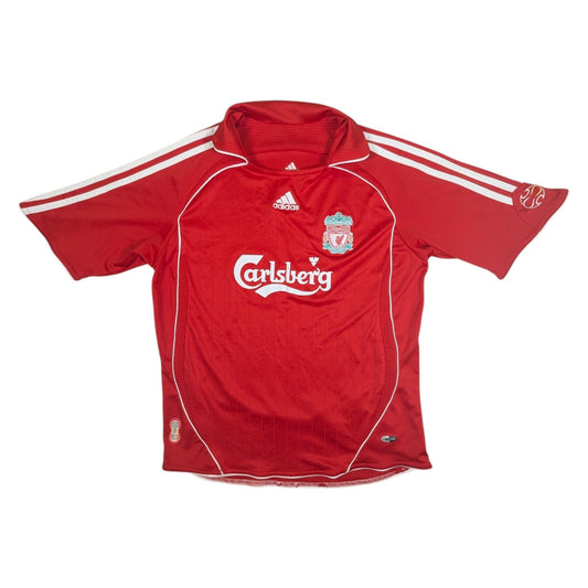 Liverpool adidas Home Football Jersey 2007 (12 Years) [Good