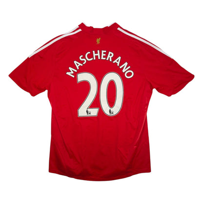 Liverpool adidas Home Football Jersey 2008 Mascherano #20 (2XL) 