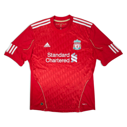 Liverpool adidas Home Football Jersey 2010 (L) [Good]
