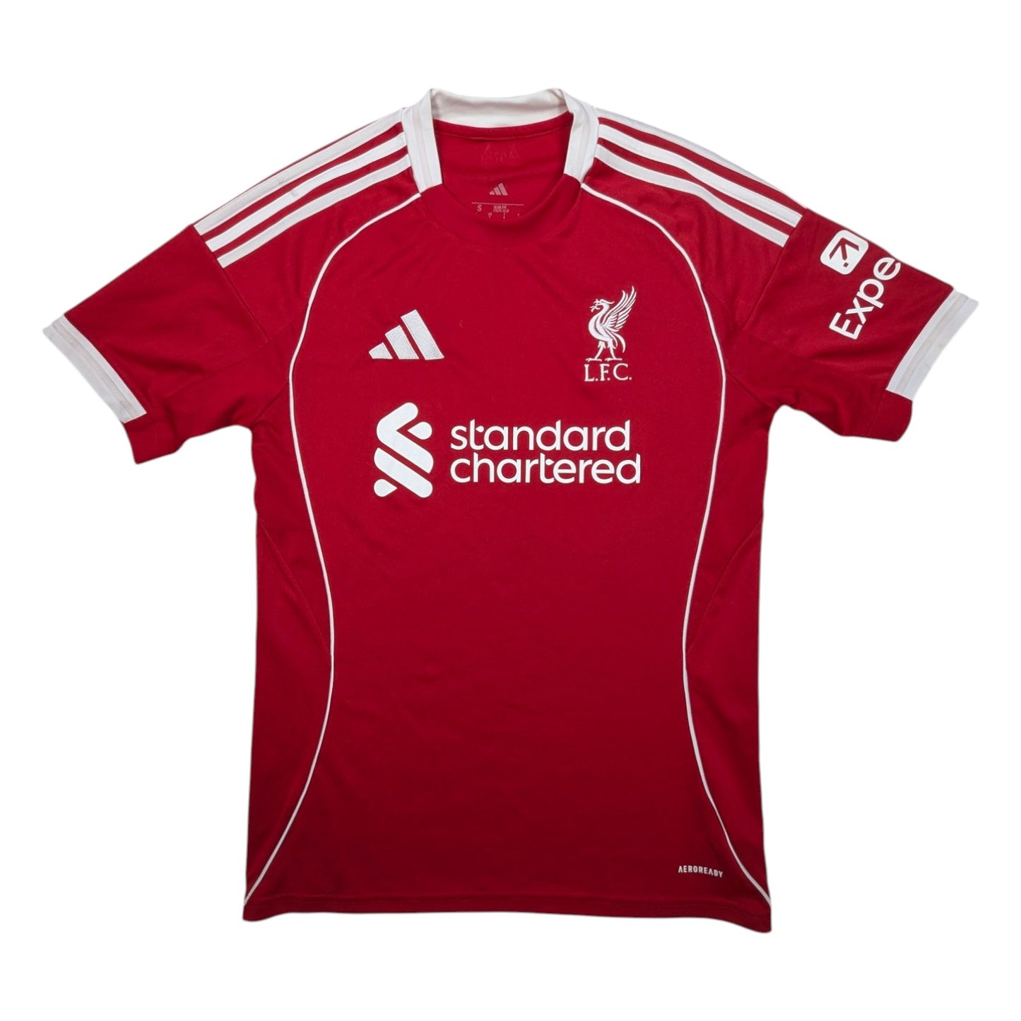  Liverpool adidas Home Football Jersey 2025 (S) [Very Good]