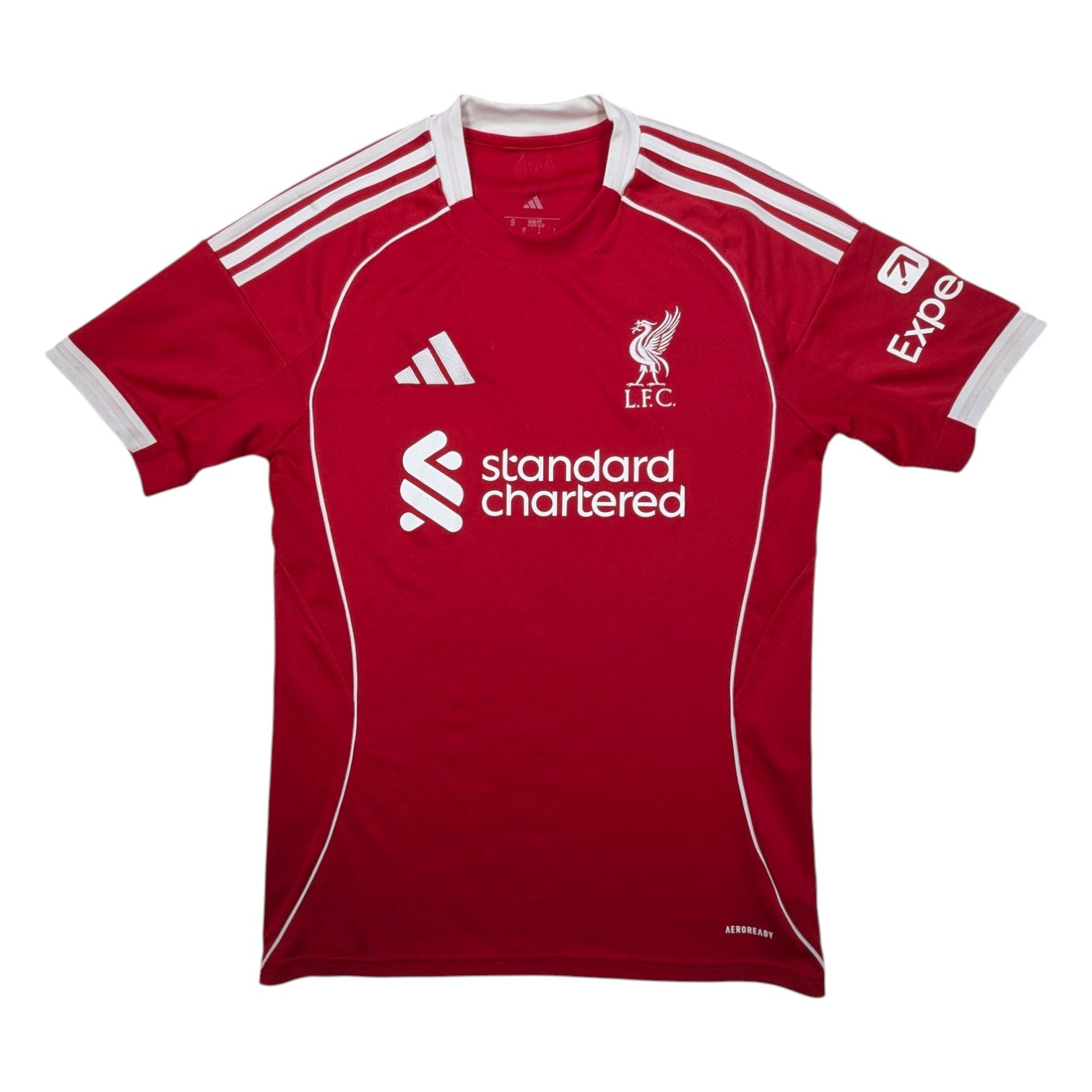  Liverpool adidas Home Football Jersey 2025 (S) [Very Good]