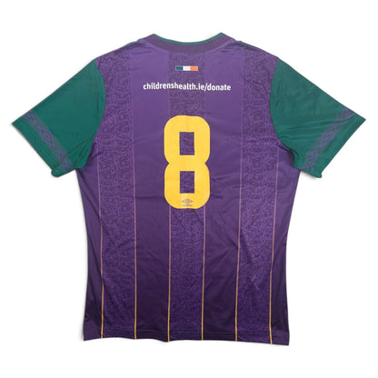 Lourdes Celtic Player Issue Umbro Away Football Jersey 2020s #8 (M) [Excellent]