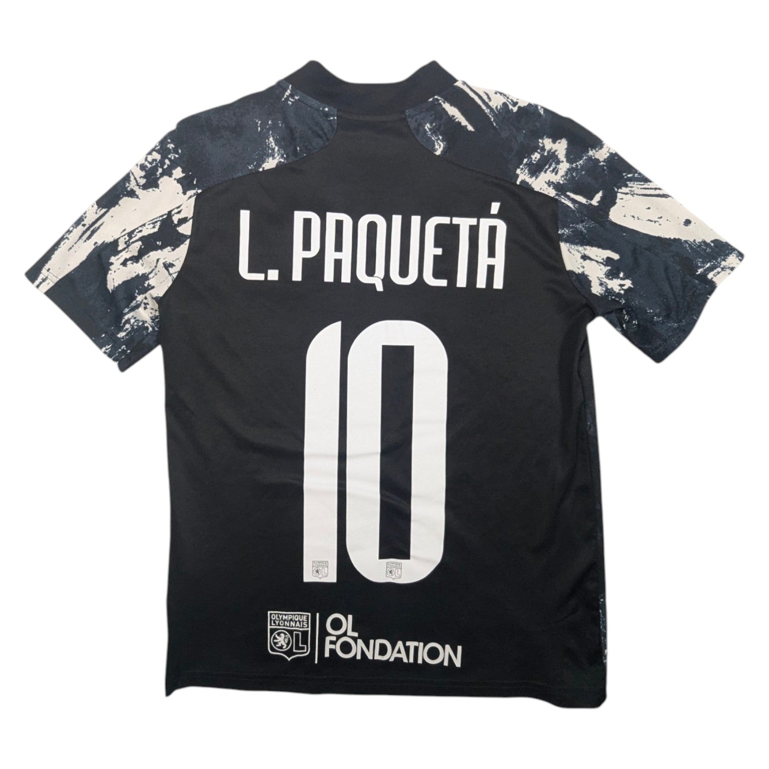 : Lyon adidas Football Jersey 2021 Paqueta #10 (11-12 Years)
