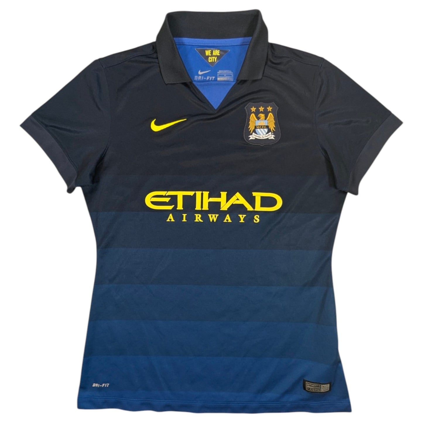 Manchester City Nike Away Football Jersey 2014 (M) [Very Good]
