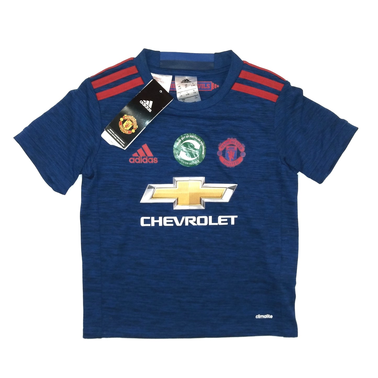 Manchester United Football  Away  Jersey  2016 / 17  adidas        AI6696 SVS2111  