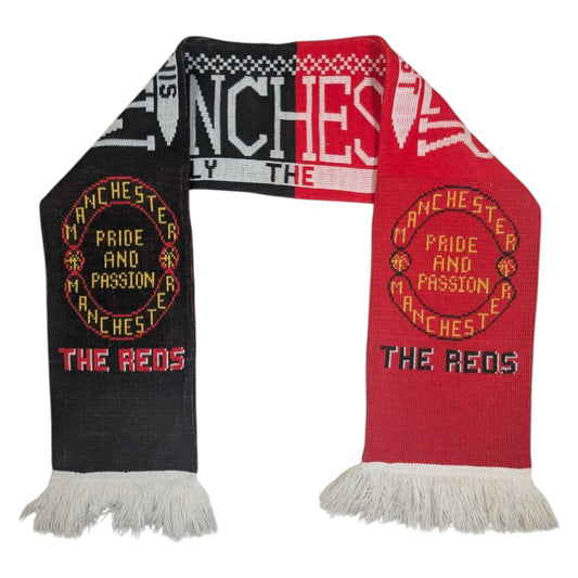 Manchester United Football Scarf 2010s [Very Good]