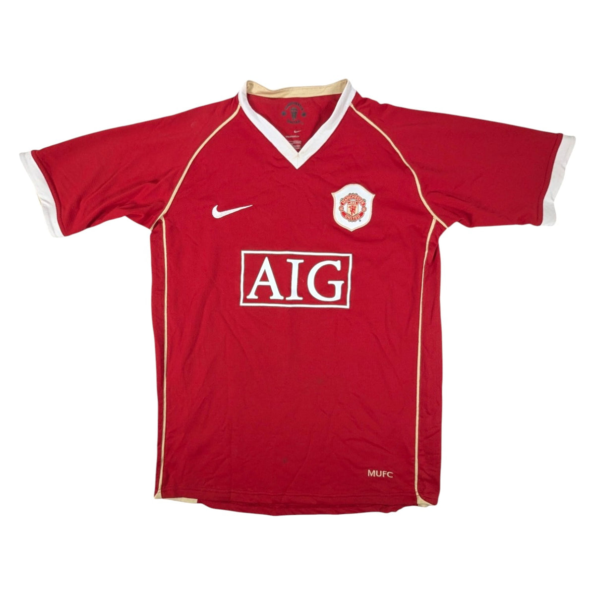 Manchester United Nike Home Football Jersey 2006 (13-15 Years) [Fair