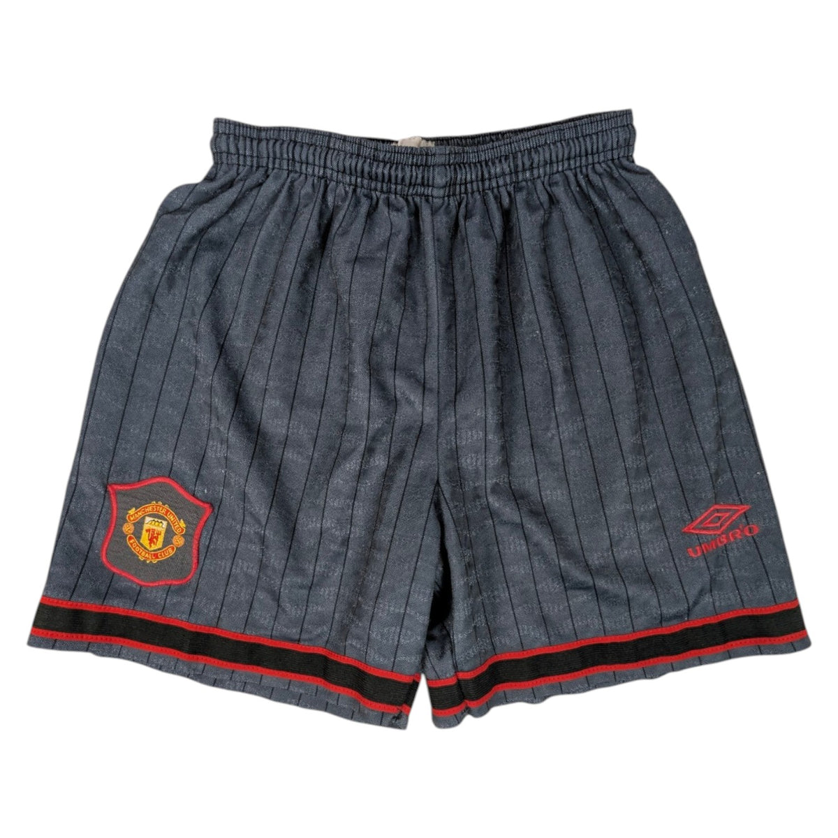Manchester United Umbro Away Football Shorts 1995 (XS) [Fair]
