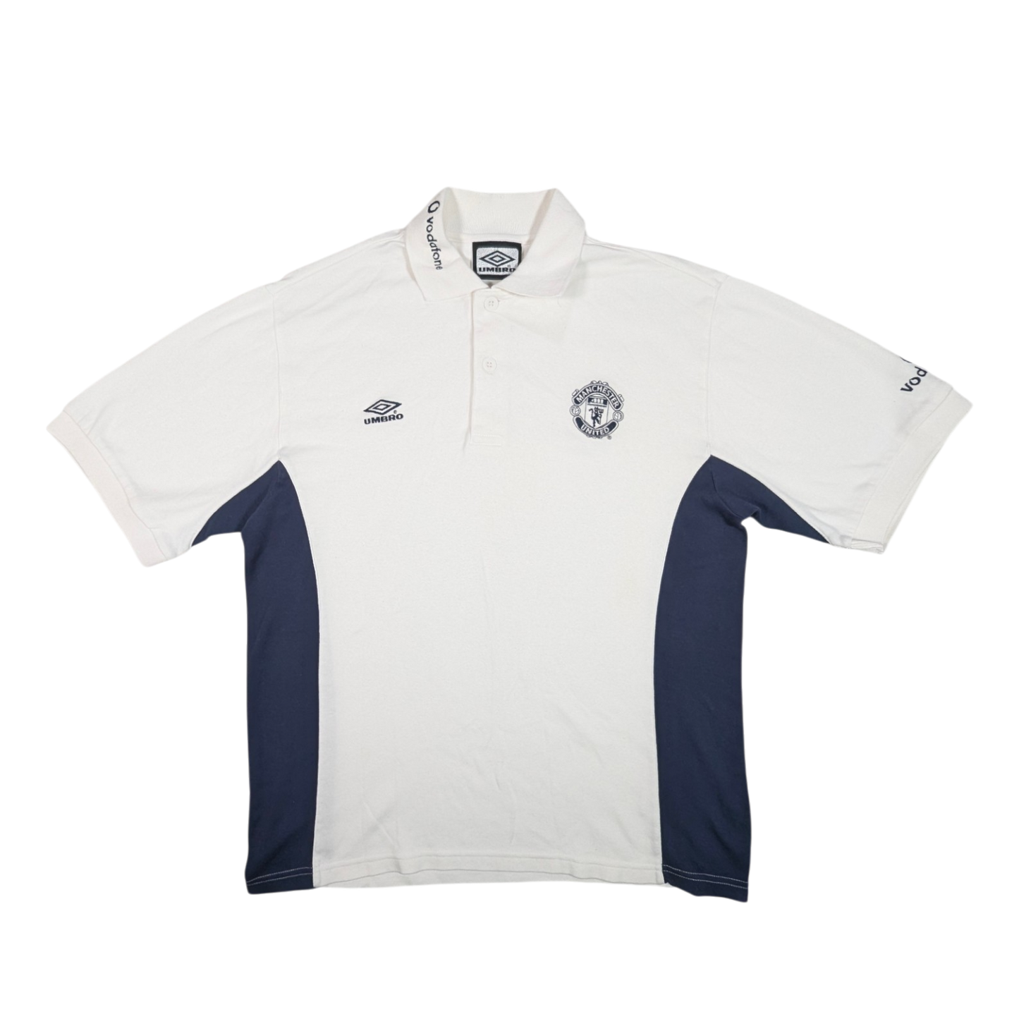 Manchester United Umbro Football Polo Shirt 2000 (S)