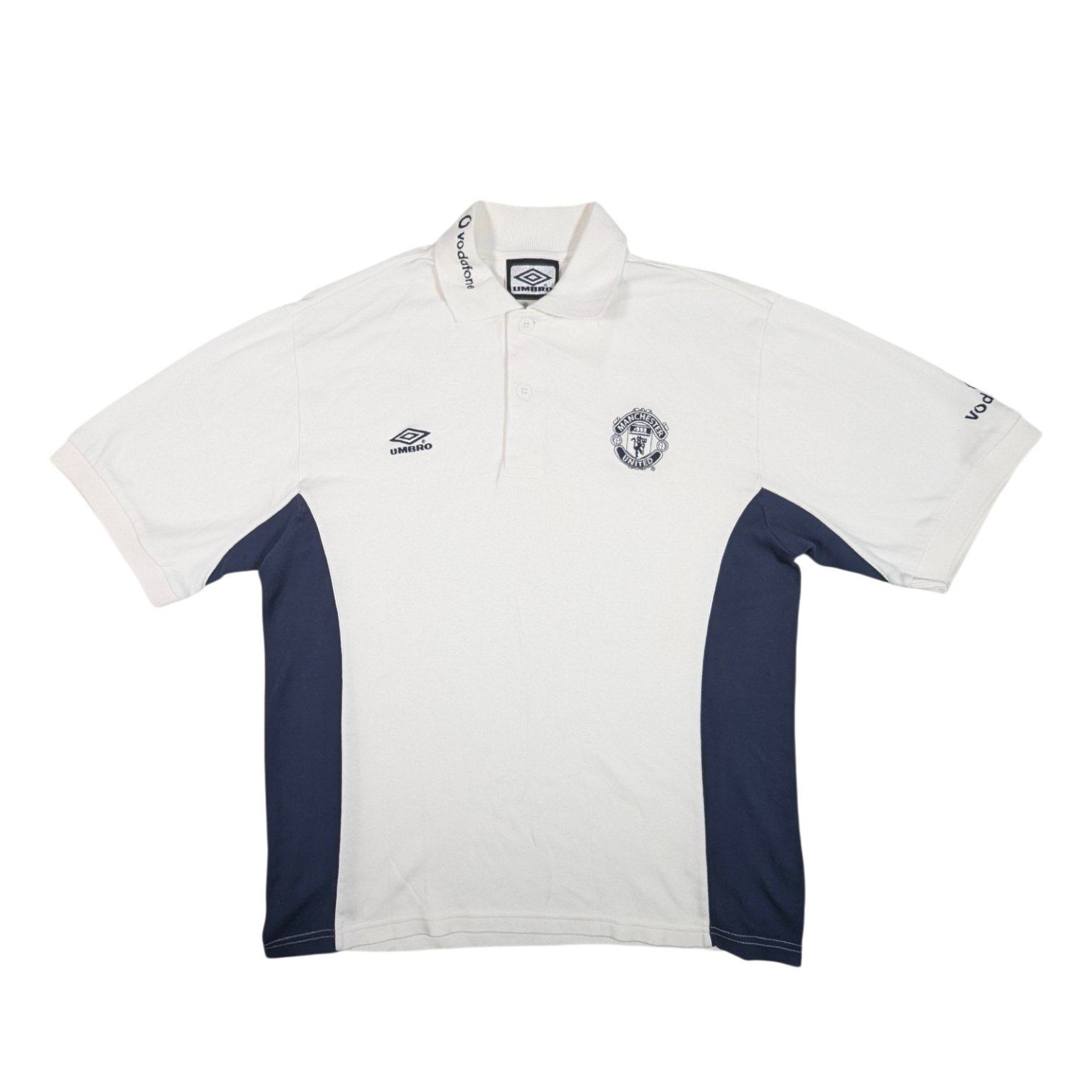 Manchester United Umbro Football Polo Shirt 2000 (S)