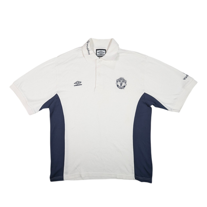 Manchester United Umbro Football Polo Shirt 2000 (S)