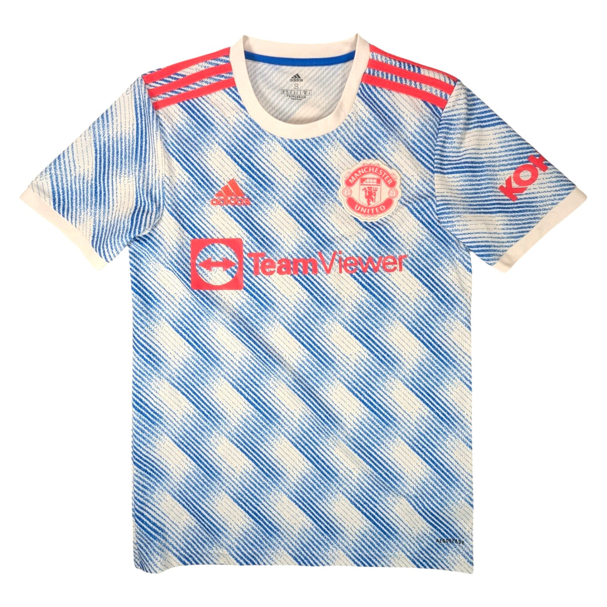 Manchester United adidas Away Football Jersey 2021 (S) [Very Good]