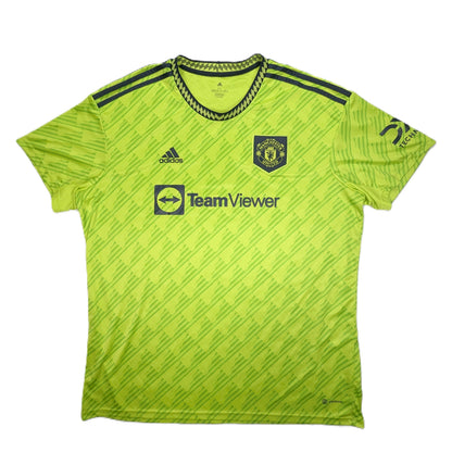 Manchester United adidas Away Football Jersey 2022 (2XL) [Excellent]