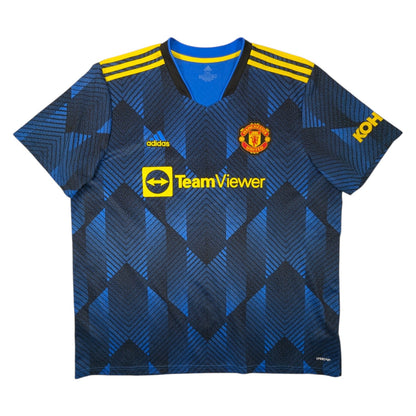  Manchester United adidas Football Jersey 2021 (2XL) [Good]