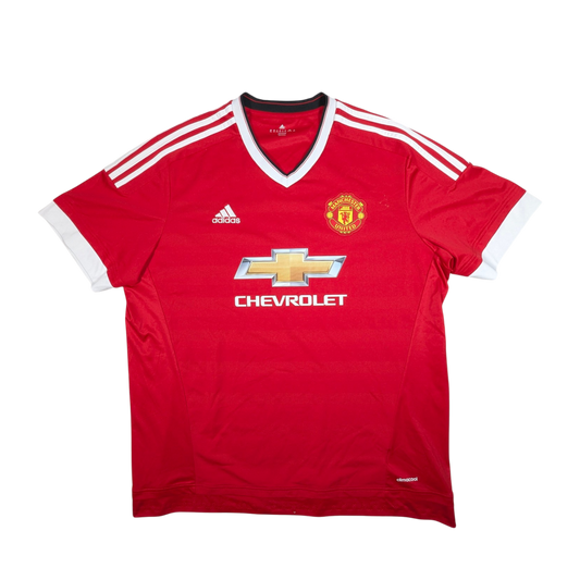  Manchester United adidas Home Football Jersey 2015