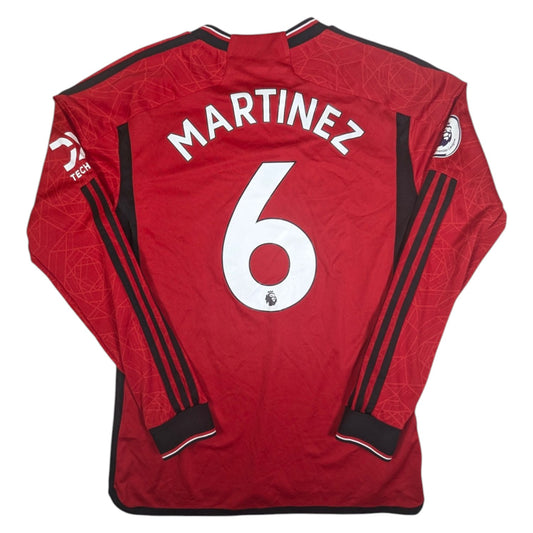 Manchester United adidas Home Football Jersey 2023 Martinez #6 (M)